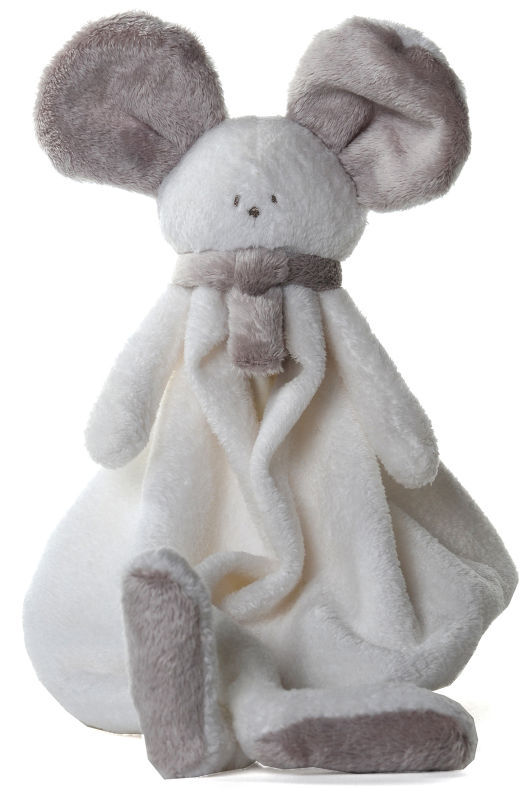 mona baby comforter mouse white beige 